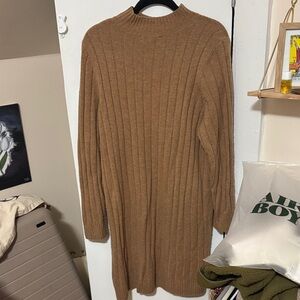 Madewell Mockneck Sweater Dress
